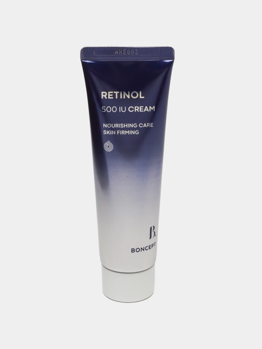 Yoshartiruvchi va yuz poralarni qisqartiruvchi retinol krem Boncept Retinol 500 IU Koreya