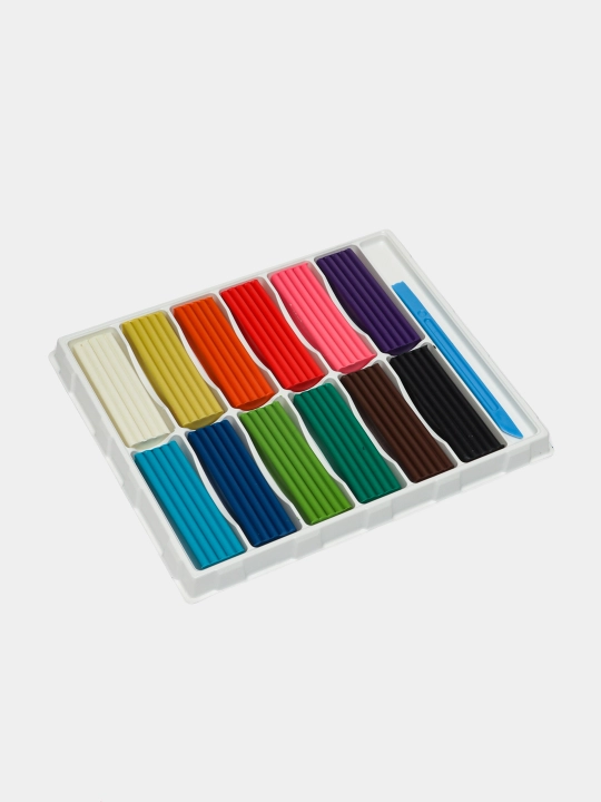 Классический пластилин "Лео Ярко" LBMC-0112, 240 г, 12 цветов