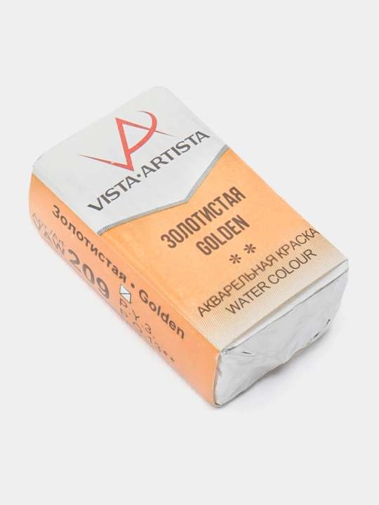 Akvarel bo'yoq Vista-Artista Studio ijodkorlik uchun, VAW, 209 oltin, 2.5 ml
