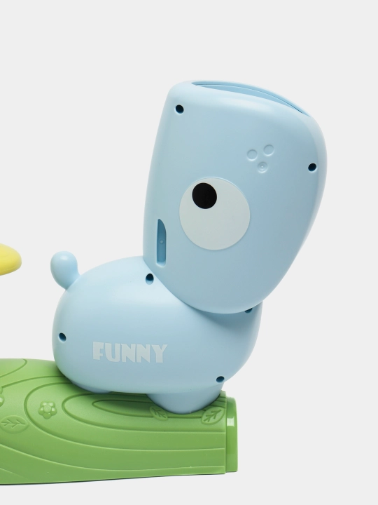 Игровой набор фрисби-катапульта для детей, активная уличная игра, запуск дисков