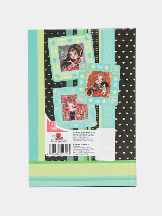 Bloknot "HAPPY PLANNER", 70 g, 7 BS, 135 * 197 mm, 96 varaq, dizayn 7925-21475 - 