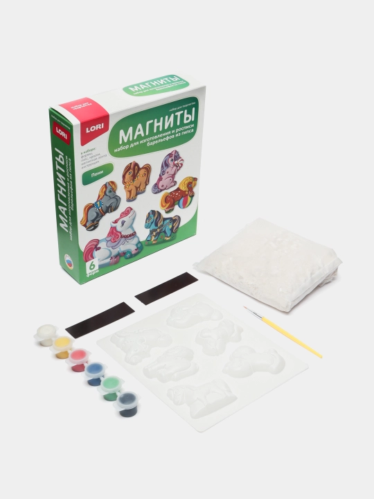 Фигурки на магнитах "Пони"