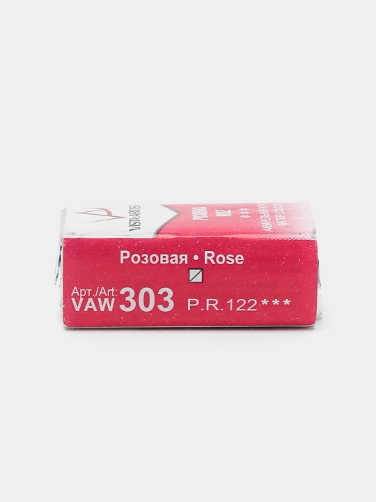 Akvarel bo'yoq Vista-Artista Studio ijodkorlik uchun, VAW, 303 pushti, 2.5 ml