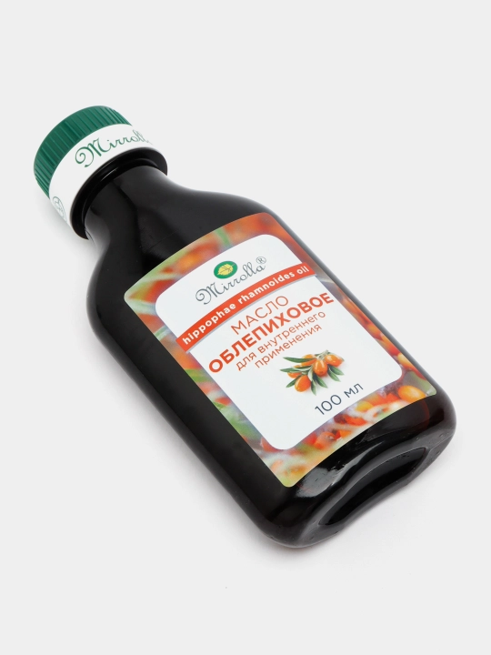 Mirrolla dengiz buckthorn yog‘i — ichki foydalanish uchun, 100 ml
