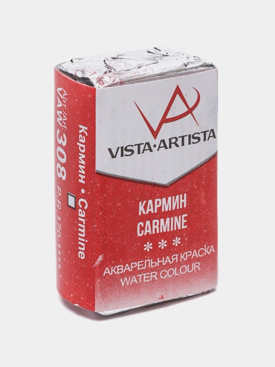 Akvarel bo'yoq Vista-Artista Studio, ijodkorlik uchun, VAW, 308 karmin, 2.5 ml