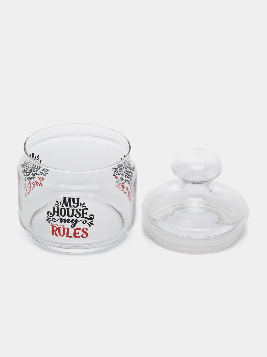 Sochiluvchan moddalarni saqlash uchun Luminarc shisha bankalar to‘plami,500ml/750ml/1000ml