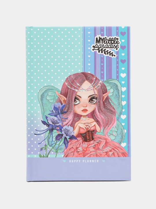 "HAPPY PLANNER" daftarchasi, 70g, 7BC, 135x197mm, 96l, dizayn 2165