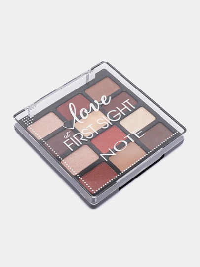 Палетка теней для век Note, Love at first sight eyeshadow palette, 202, 1.3 gx12