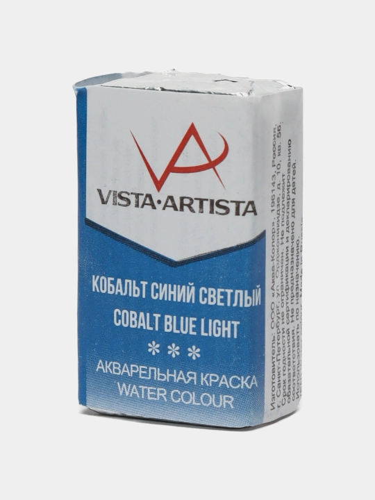 Akvarel bo'yoq Vista-Artista Studio VAW, 525 Kobalt och ko'k rang, 2.5 ml