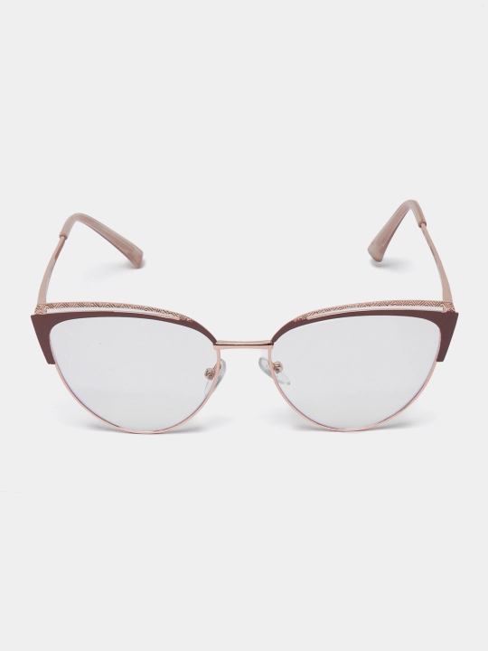 Cat's Eyes Gold shaklidagi ayollar quyoshdan saqlaydigan ko'zoynaklar MUBINLOLO