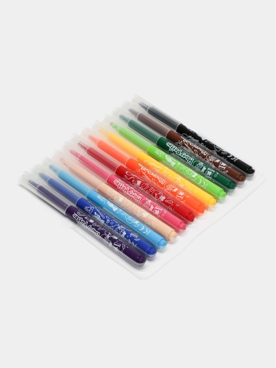Flomasterlar HARRY POTTER X12 POUCH MAPED 845001