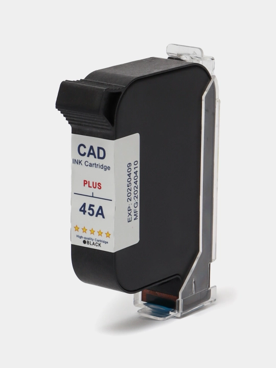 SAPR 51645A 1280 1180 inkjet printer uchun HP45 qora siyoh kartridji bilan mos keladi