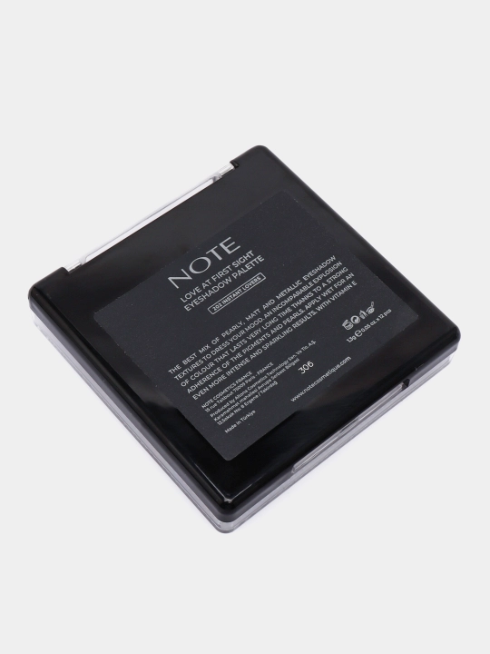 Палетка теней для век Note, Love at first sight eyeshadow palette, 202, 1.3 gx12
