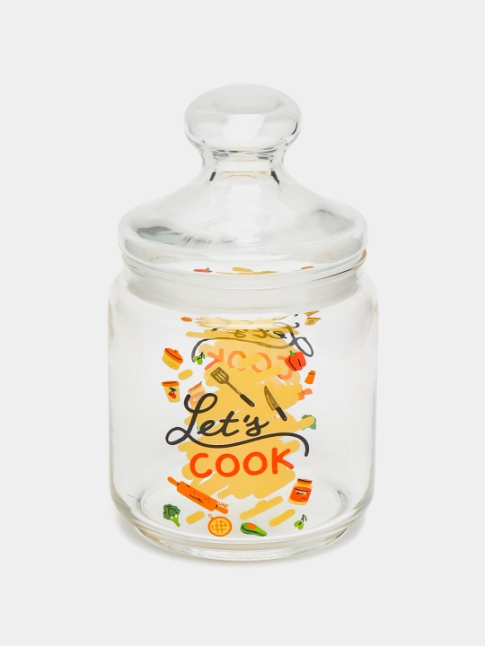 Sochiluvchan moddalarni saqlash uchun Luminarc shisha bankalar to‘plami,500ml/750ml/1000ml