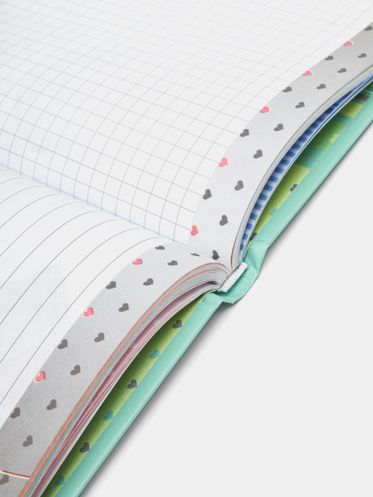 Bloknot "HAPPY PLANNER", 70 g, 7 BS, 135 * 197 mm, 96 varaq, dizayn 7925-21475