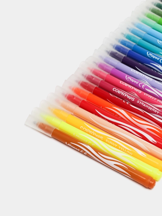 Flomasterlar Maped 24 rang Color'Peps 845422