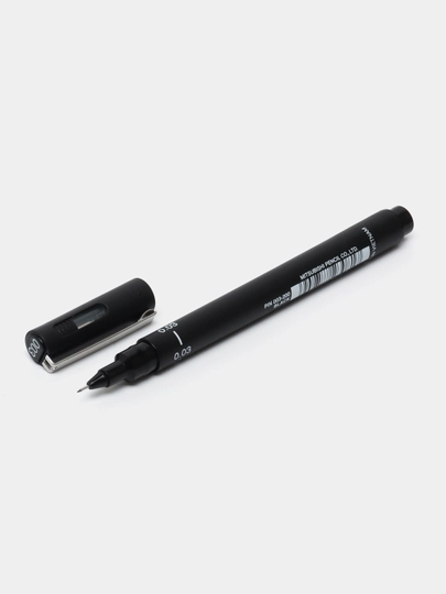 Fetr ruchka Uniball PiN 0.03 fine line Marking Pen Black - 