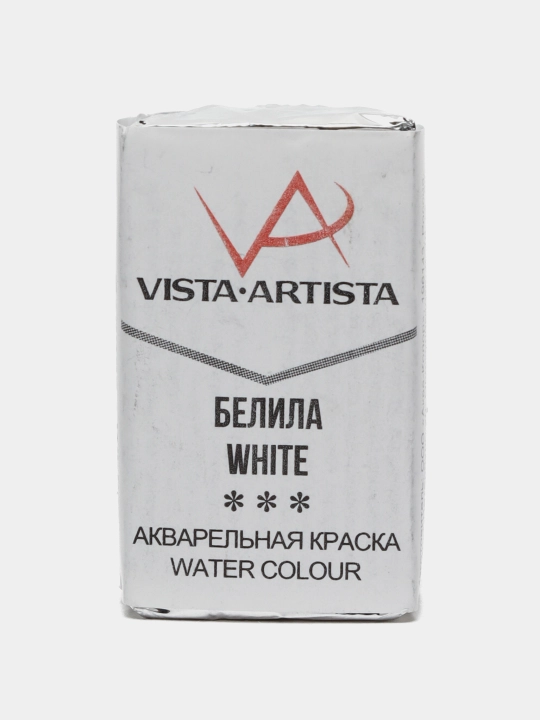 Akvarel bo'yoq Vista-Artista Studio ijodkorlik uchun, VAW, 101 oq rangli, 2.5 ml - 