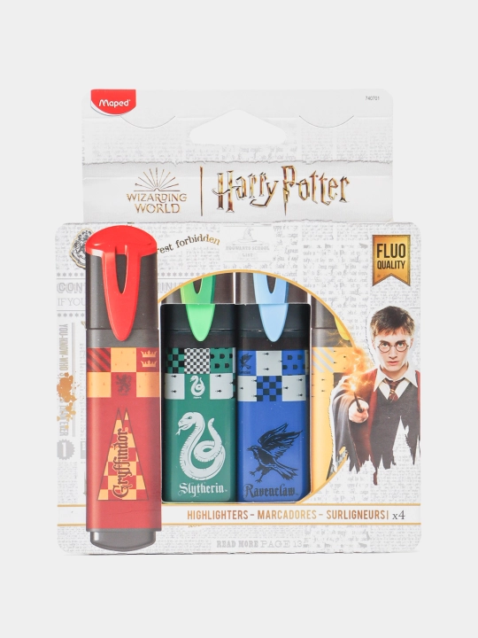 Текстовыделитель HARRY POTTER CARDB X4 MAPED 740701