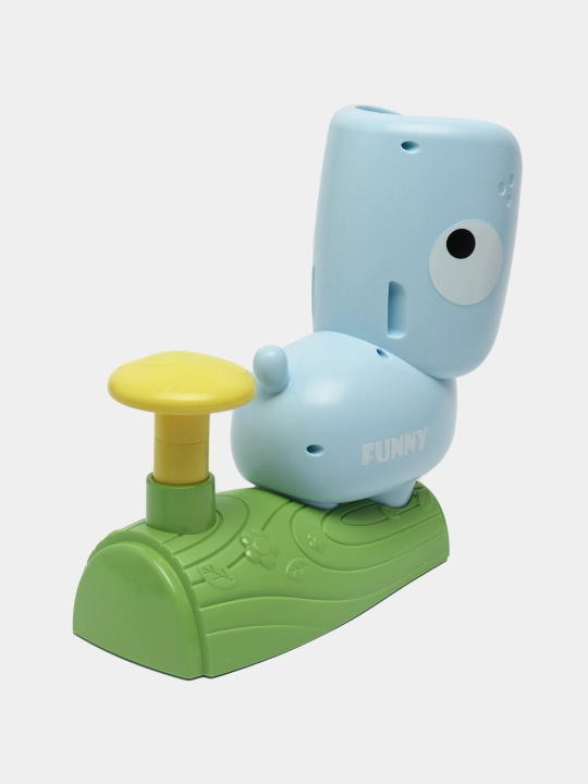 Игровой набор фрисби-катапульта для детей, активная уличная игра, запуск дисков