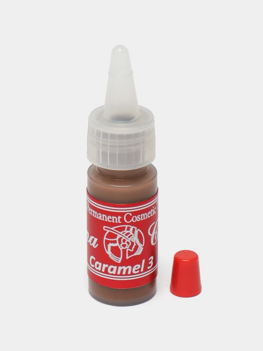 Permanent qosh bo'yanish pigmenti Perma Color, "Caramel 3"
