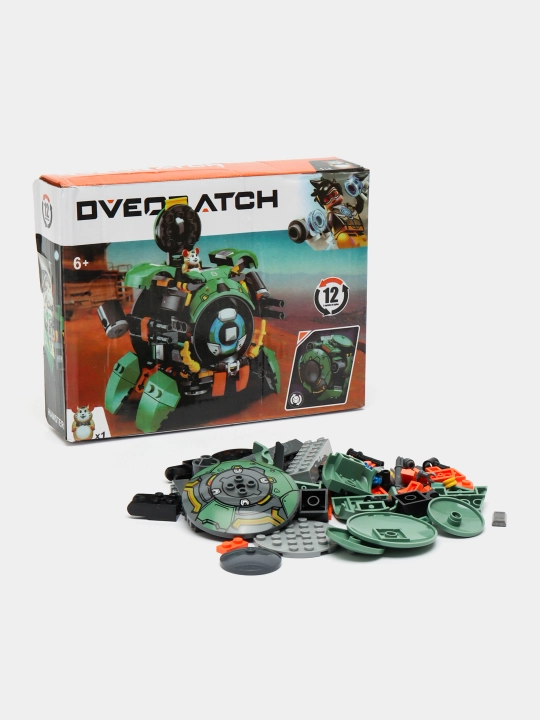 Cities va Overwatch konstruktori, Lego bilan mos keladigan, bolalar uchun o'quv o'yinchoq