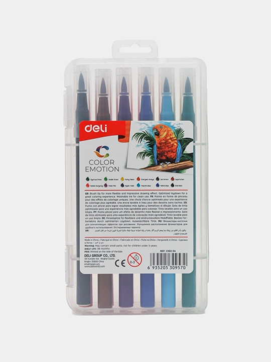 Фломастеры Deli EC10304 q0000005381