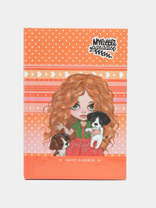 Вloknot "HAPPY PLANNER", 70 g, 7BC, 135x197 mm, 96 varaq, dizayn 2167