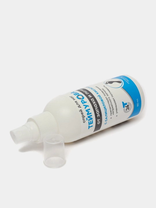 Dezodorant sprey oyoq uchun Teymurova, hid va terga qarshi, salitsil kislotali, 150 ml