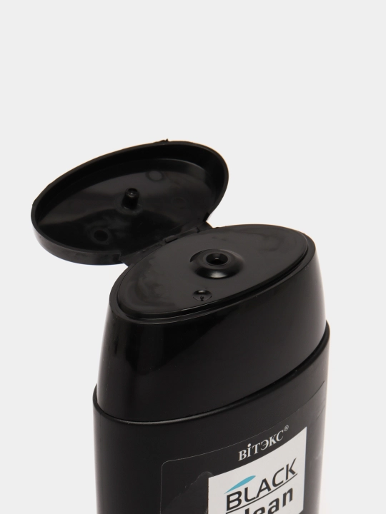 Dush geli Viteks Black Clean For Men, tana va soqolni yuvish uchun faollashtish, 400 ml