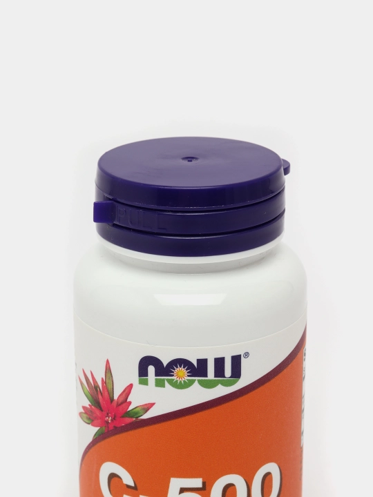 Витамины для иммунитета Now Foods C-500, 100 таблеток