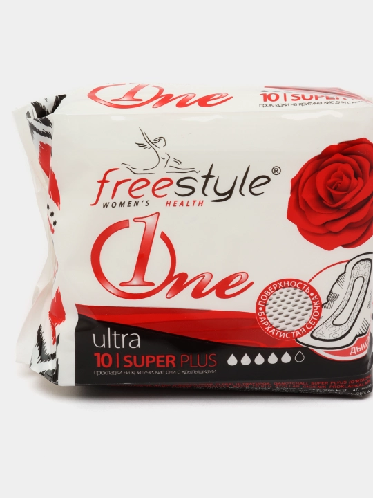 Ayollar gigiyenik prokladkalar Free Style One Super, 10 dona