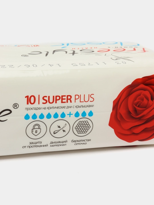 Ayollar gigiyenik prokladkalari Free Style Classic Super, 10 dona