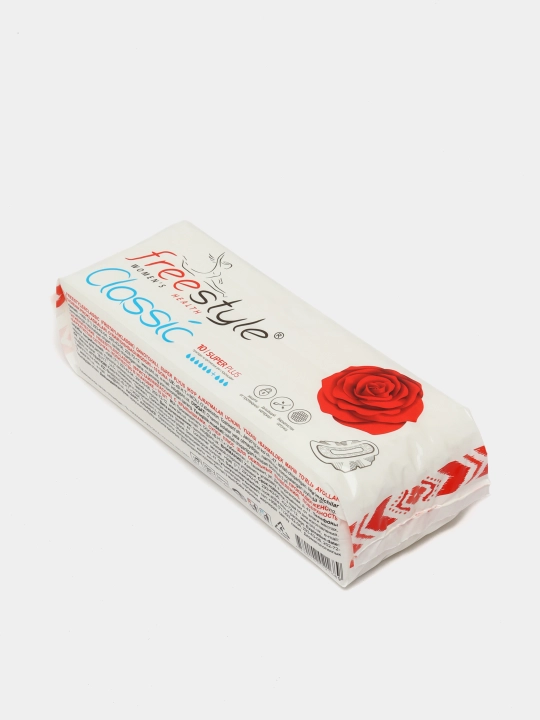 Ayollar gigiyenik prokladkalari Free Style Classic Super, 10 dona