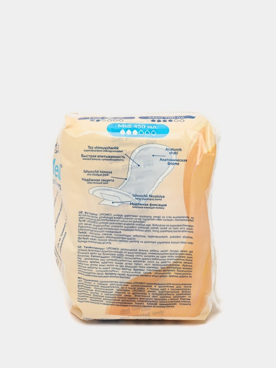 Ayollar gigiyenik prokladkalari Free Style UroMed Premium, 14 dona