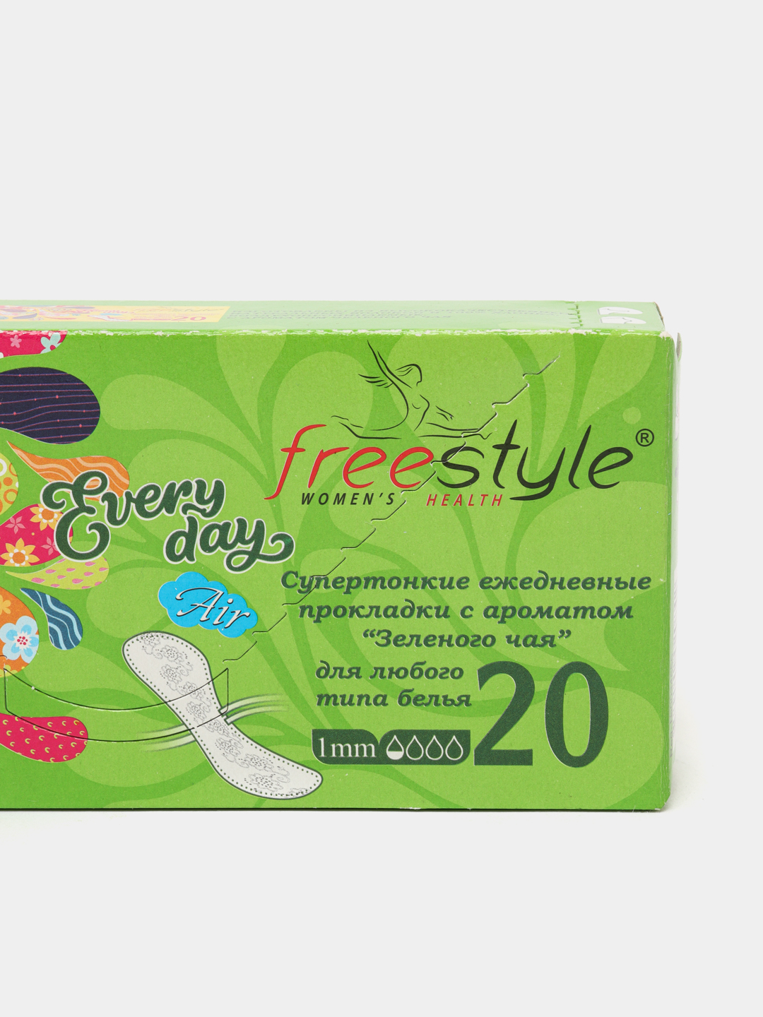 Taglig Free Style Every Day, ko'k choy hidi bilan, 20 dona