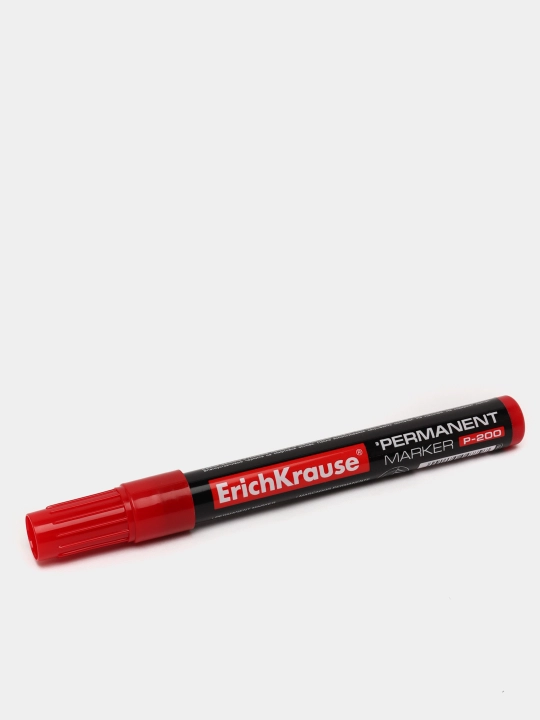 Marker ErichKrause P-200, siyoh rangi qizil (12 dona) - 