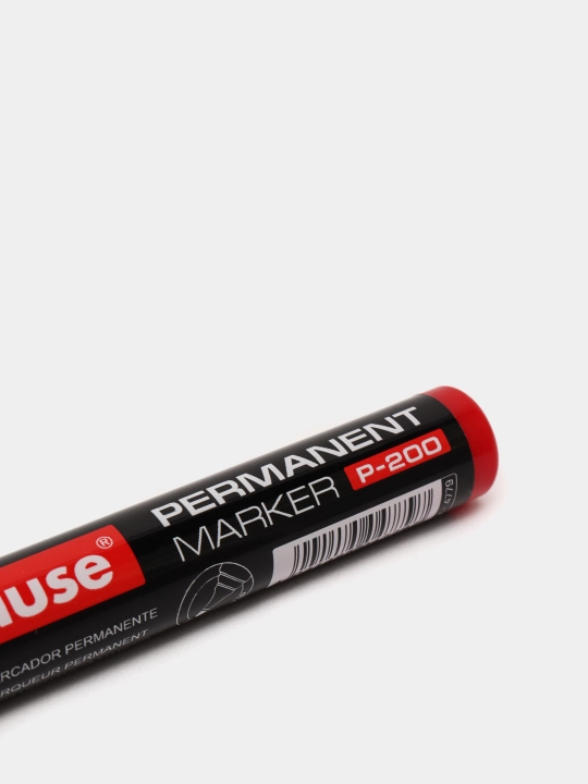 Marker ErichKrause P-200, siyoh rangi qizil (12 dona)