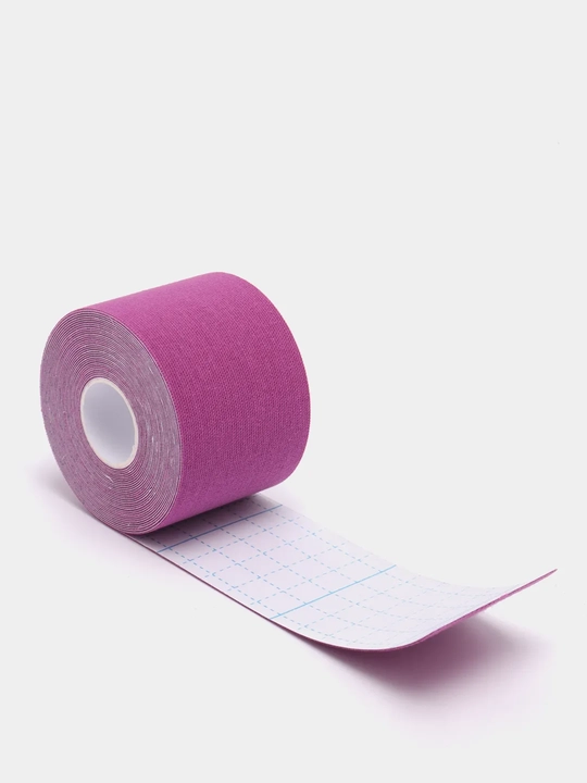 Kinezio teyp 5×5 sm, tana va yuz uchun kineziologik lenta
