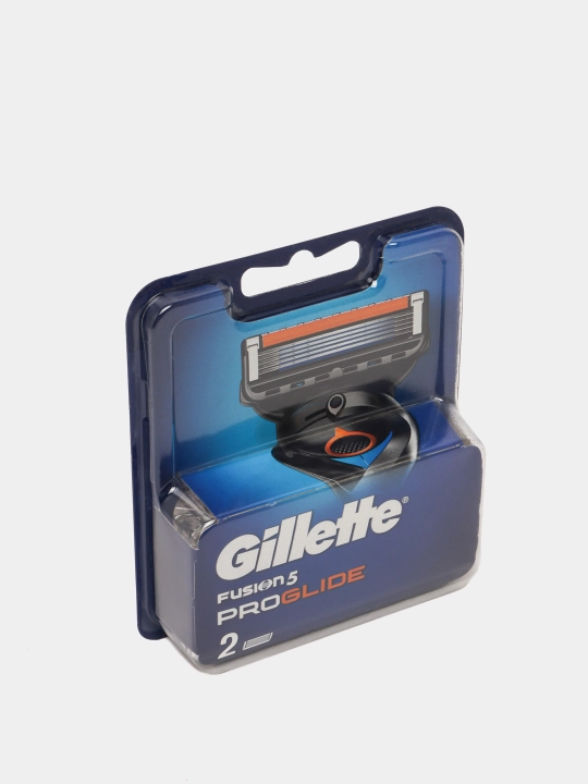 Сменные кассеты Gillette Fusion ProGlide Для Бритвы, 2 шт., с 5 лезвиями, с триммером