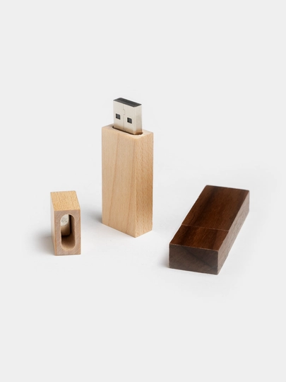 Деревянный флеш-накопитель 32 GB, USB 2.0