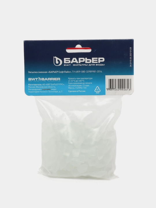 Filtr to'ldiruvchisi Барьер Soft Line, kir yuvish mashinalarini himoya qilish uchun, 130 g