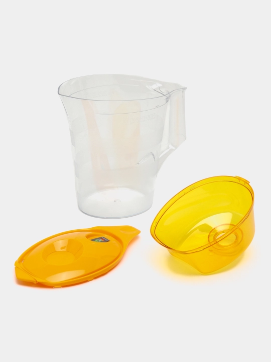 Filtrli kuvshin Barer "Chempion Opti-Lite", apelsin, 4 litr