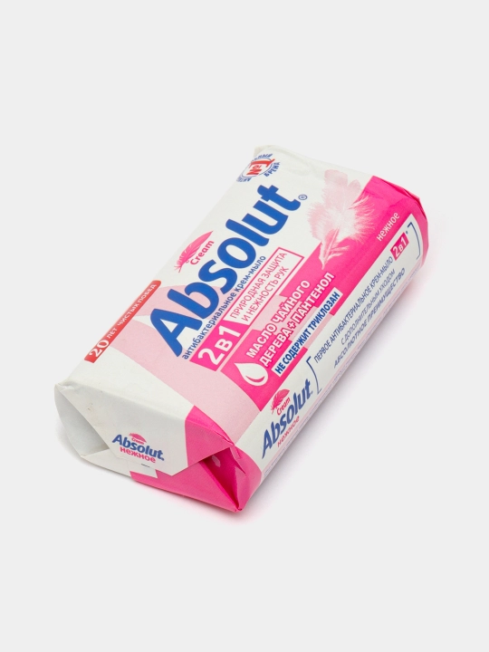 Antibakterial krem-sovun Absolut Yumshoq, 90 gr