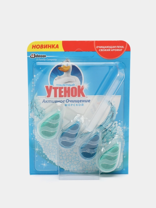 Подвесной блок Туалетный утёнок Активное очищение, морской, твёрдый - 