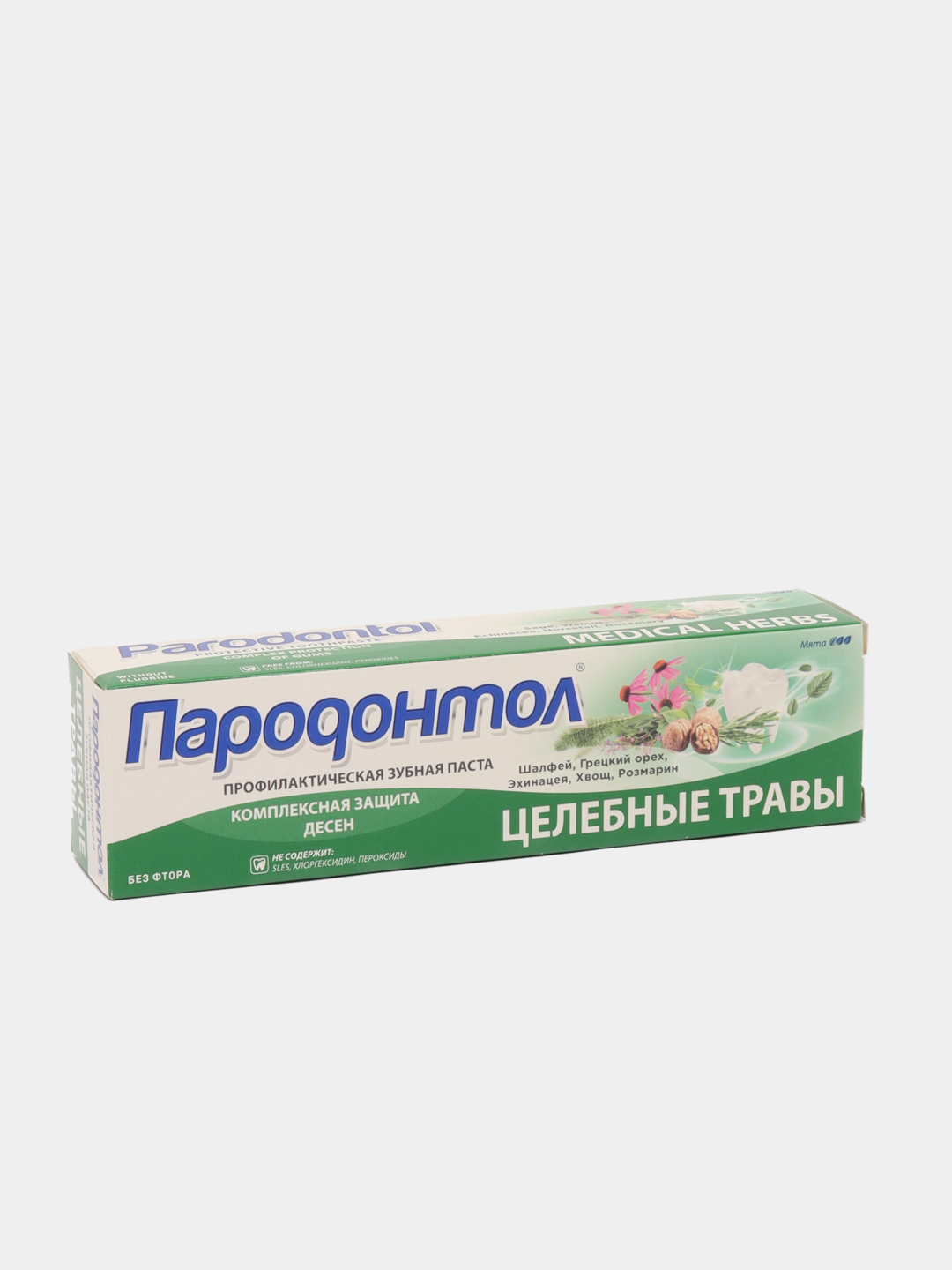 Tish pasta Parodontol Shifobaxsh O'tlar, 124 gr