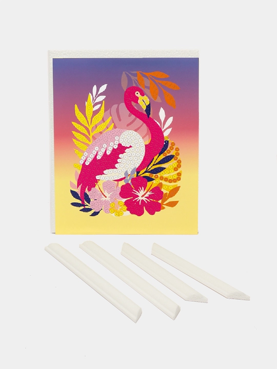 Payetkali rasm Lori "Flamingo"