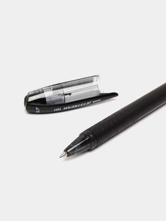 Ручка шариковая Uniball Jetstream 101, черная, 0.7 мм