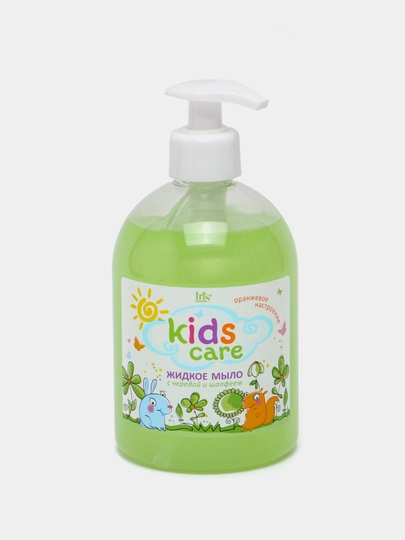 Детское жидкое мыло Iris Cosmetic Kids Care, с чередой и шалфеем, 500 мл — DOREM-P004320