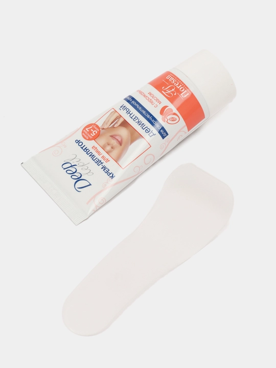 Nozik depilatsiya kremi Floresan F-126, yuzdagi sochlarni olib tashlash uchun, 50 ml